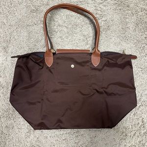 LE PLIAGE ORIGINAL L TOTE BAG- Ebony Color